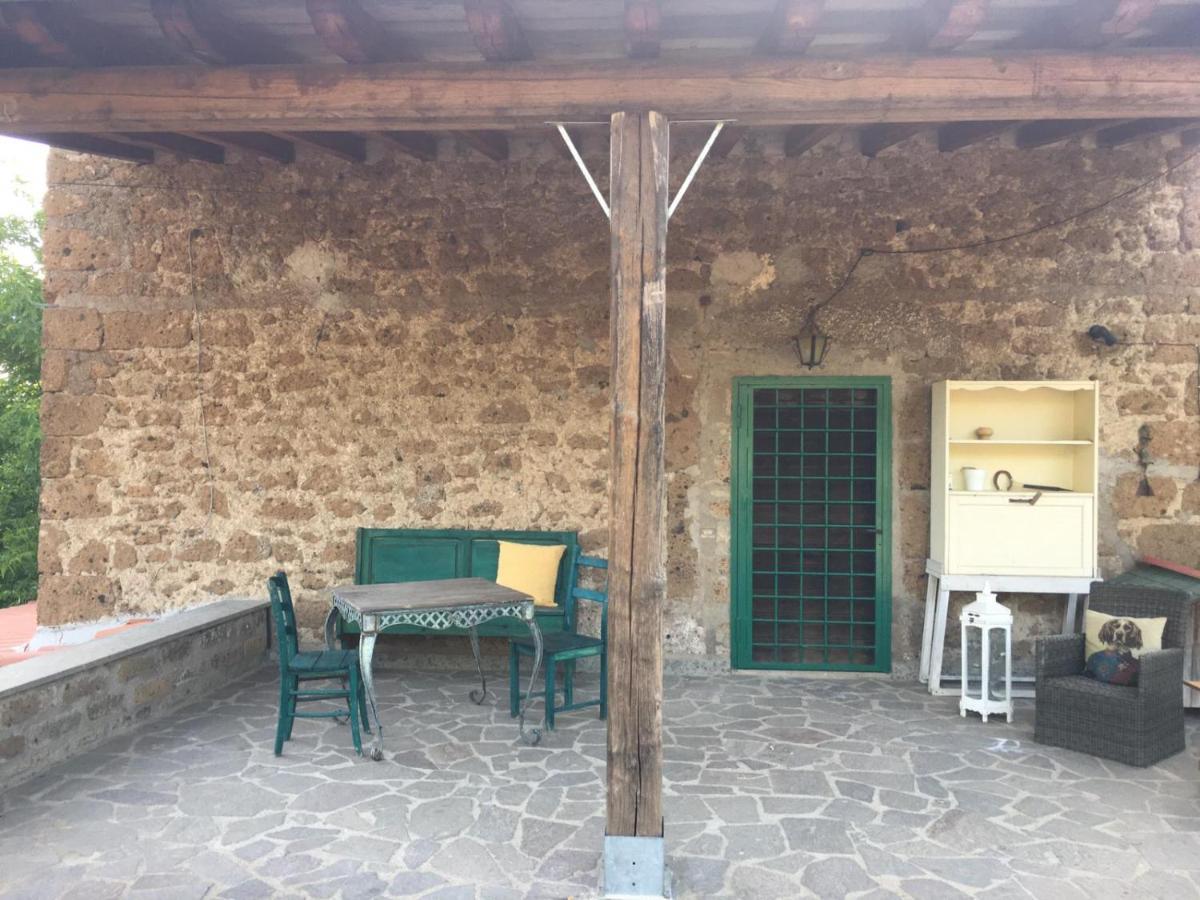 Villa Il Casale Del Popolo Barbarano Romano Exterior foto